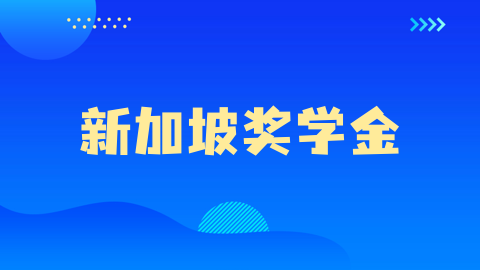 留学学费不用愁，新加坡多款奖学金、助学金助力优秀学子！